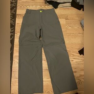 Youth Northface hiking pants/shorts